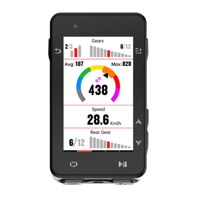 IGP Licznik GPS IGS630S z uchwytem M80 + Radar SR Mini