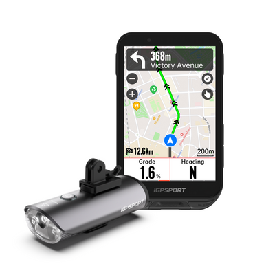 IGPSPORT GPS IGS800 + VS1200 + M80