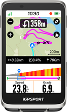 GPS Bike Computer iGPSPORT BiNavi silver